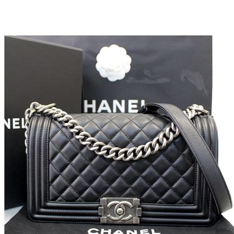 chanel boy medium price